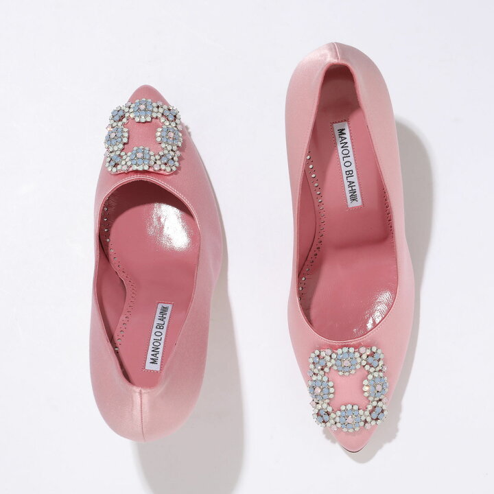 楽天市場】MANOLO BLAHNIK マノロブラニク パンプス HANGISI OPAL 