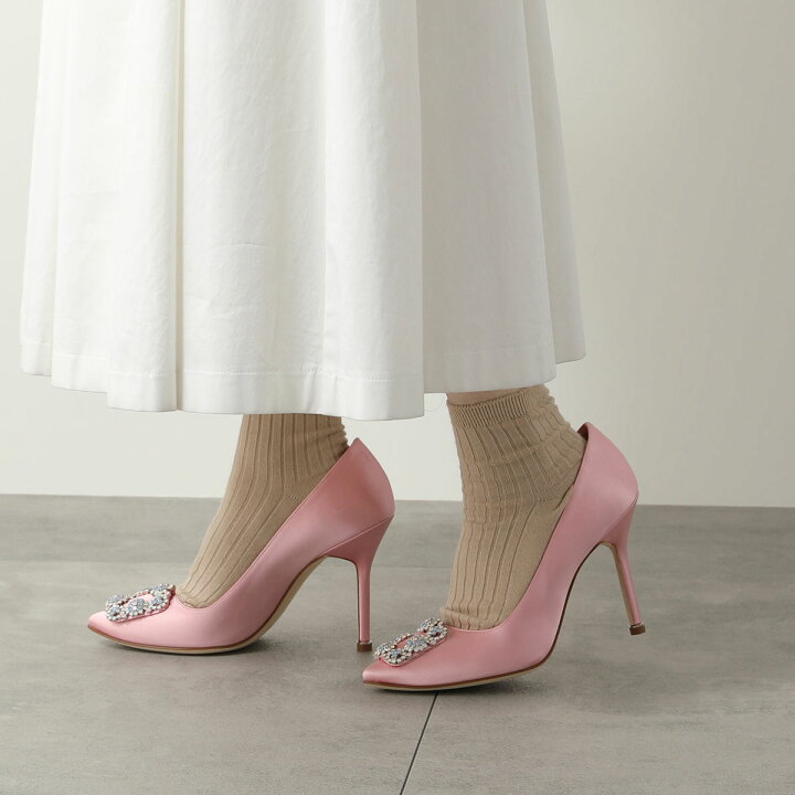 楽天市場】MANOLO BLAHNIK マノロブラニク パンプス HANGISI OPAL 