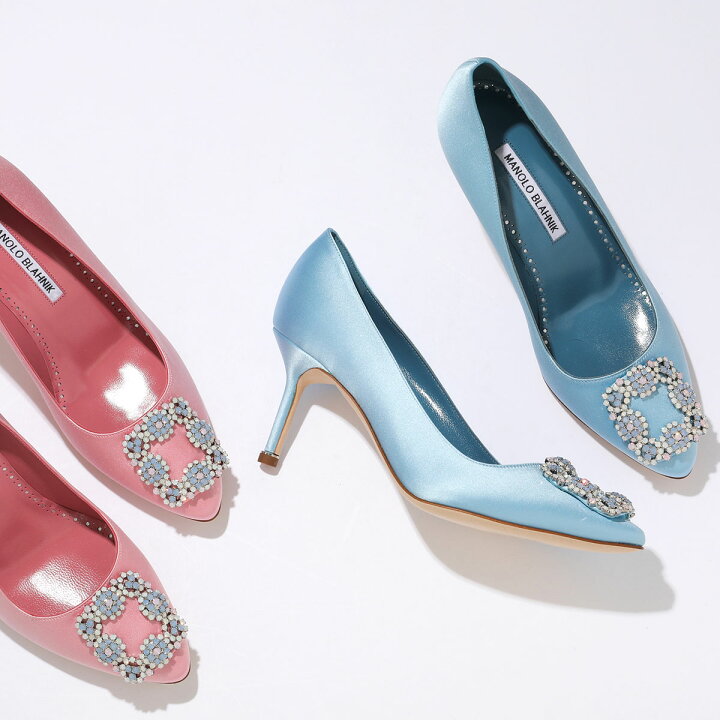 楽天市場】 MANOLO BLAHNIK マノロブラニク パンプス HANGISI OPAL  