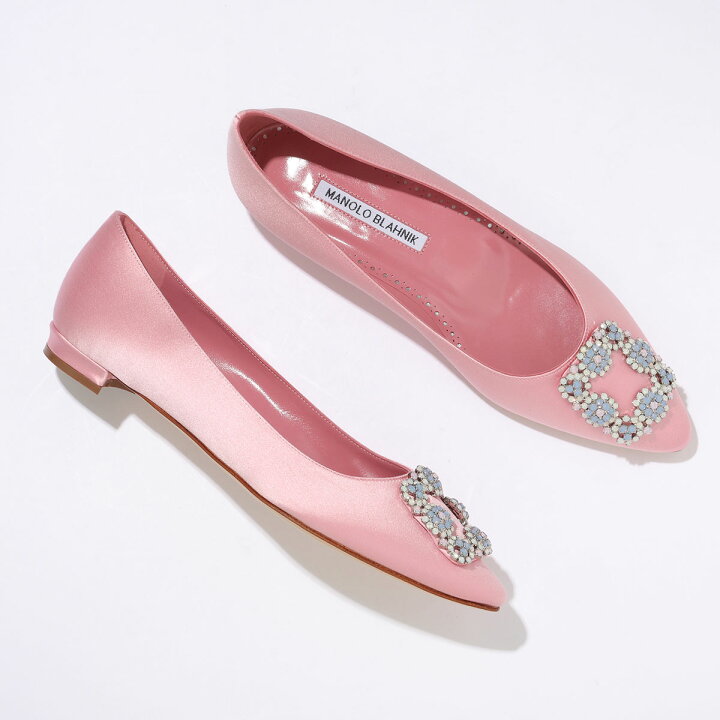 楽天市場】MANOLO BLAHNIK マノロブラニク パンプス HANGISIFLAT OPAL 