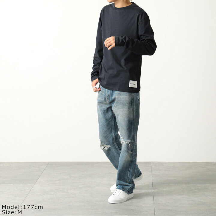 楽天市場】JIL SANDER+ ジルサンダー プラス 長袖Tシャツ 【3枚組 