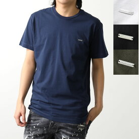 DSQUARED2 ディースクエアード Tシャツ COOL FIT T S74GD1253 S24662 メンズ 半袖 カットソー コットン クルーネック ロゴ カラー4色