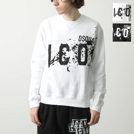 DSQUARED2 ディースクエアード トレーナー ICON SPLASH COOL FIT CREWNECK SWEATSHIRT S79GU0114 S25516 メンズ スウェット カラー2色