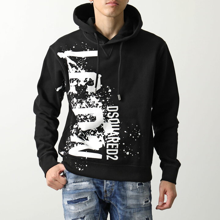 楽天市場】DSQUARED2 ディースクエアード パーカー ICON SPLASH COOL 