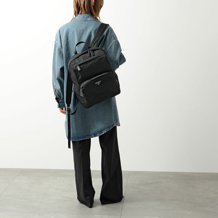楽天市場】PRADA プラダ バックパック Re-Nylon リナイロン 2VZ104 OOO 