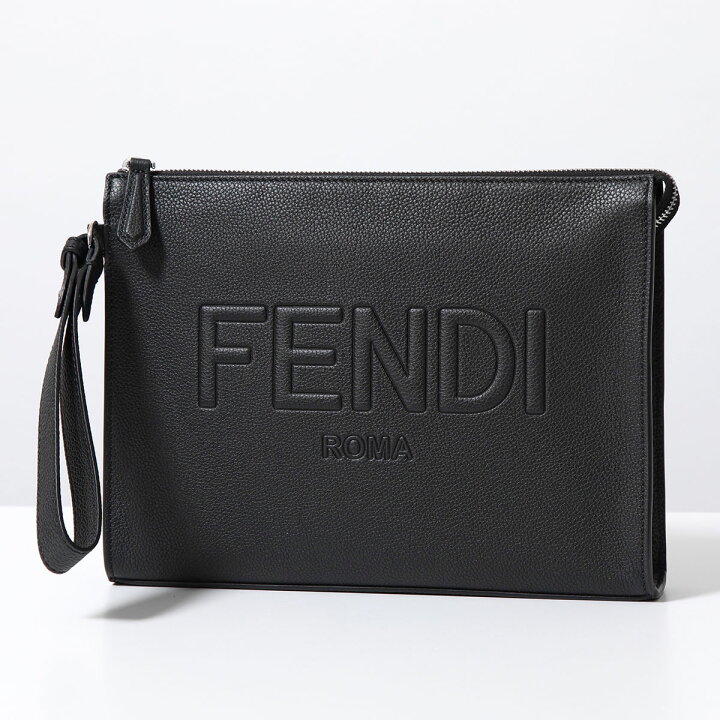 楽天市場】FENDI フェンディ クラッチバッグ 7VA491 AMAC メンズ 