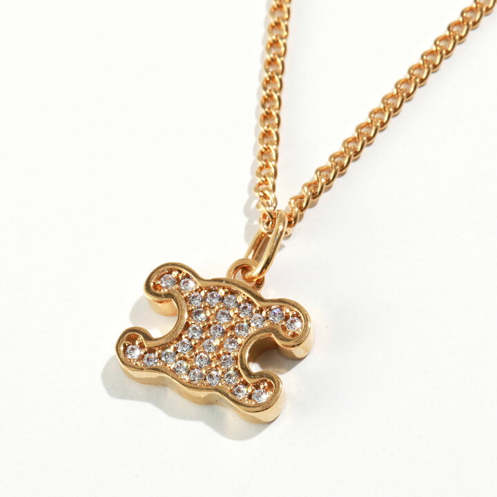 楽天市場】CELINE セリーヌ ネックレス 460GB6BZI.35OR レディース  