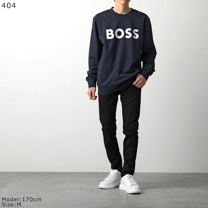 楽天市場】HUGO BOSS ヒューゴボス スウェットシャツ BLACK SOLERI 