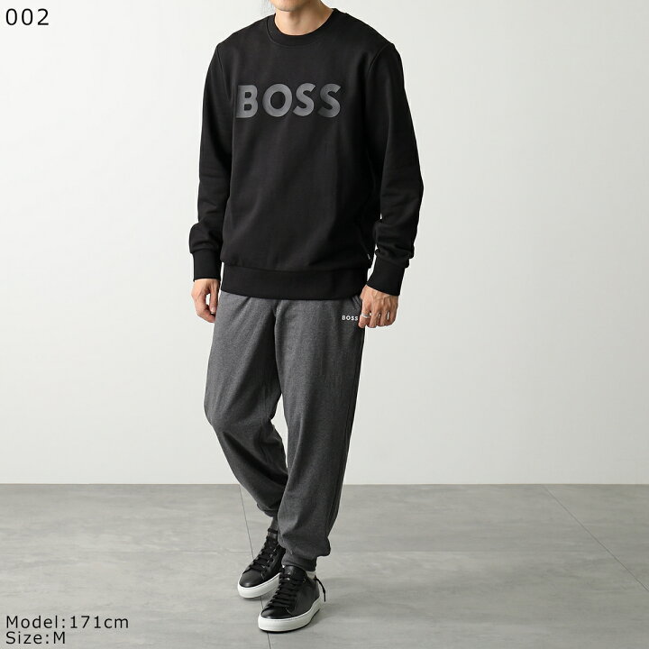 楽天市場】HUGO BOSS ヒューゴボス スウェットシャツ BLACK SOLERI 
