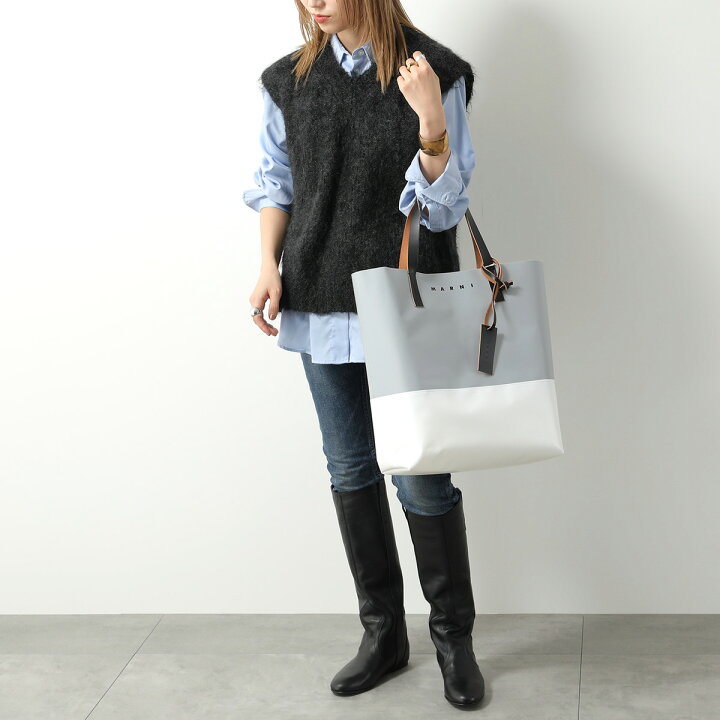 楽天市場】MARNI マルニ トートバッグ TRIBECA トライベッカ 