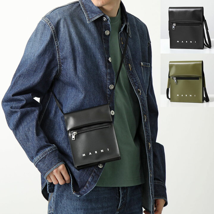 楽天市場】MARNI マルニ ショルダーバッグ SBMQ0036A1 P5769 メンズ 