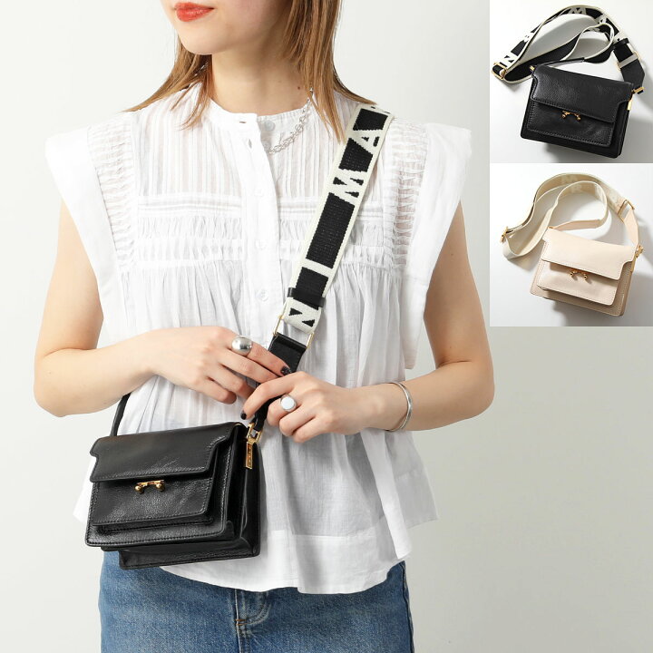 楽天市場】MARNI マルニ ショルダーバッグ TRUNK SOFT トランク ソフト 