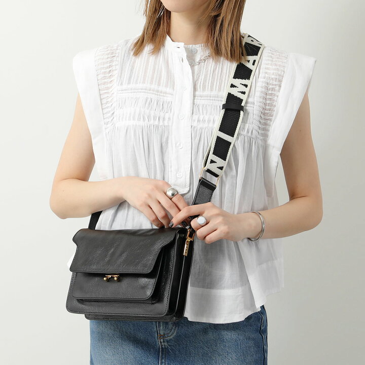楽天市場】MARNI マルニ ショルダーバッグ TRUNK SOFT トランク ソフト  