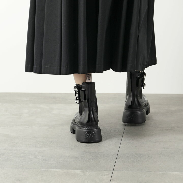 楽天市場】 ROGER VIVIER ロジェヴィヴィエ ショートブーツ WALLAVIV 
