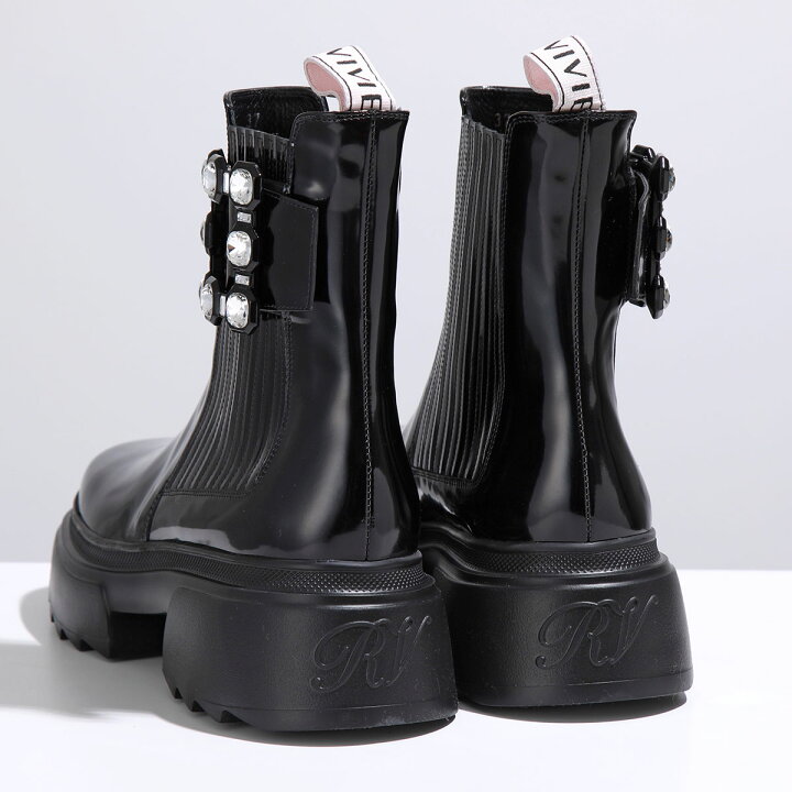 楽天市場】ROGER VIVIER ロジェヴィヴィエ ショートブーツ WALLAVIV 