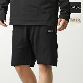 BALR. ボーラー ハーフパンツ Q-Series Regular Fit Shorts B1431.1061 メンズ スウェットパンツ メタルロゴ コットン混紡 カラー2色