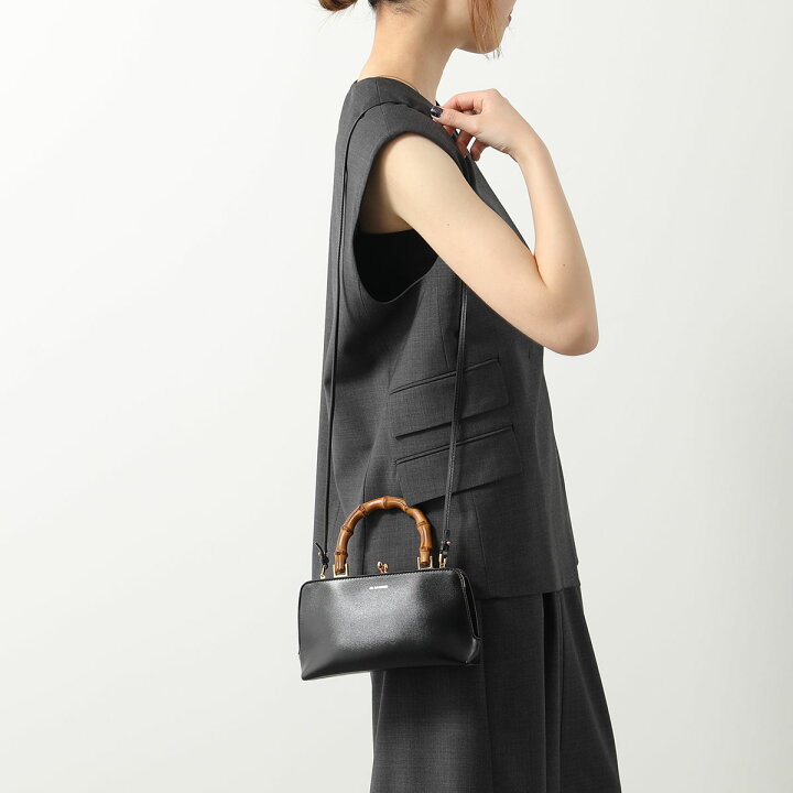 楽天市場】JIL SANDER ジルサンダー ハンドバッグ Goji Bamboo Mini  