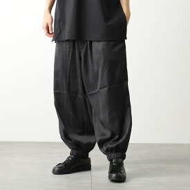 Y-3 ワイスリー ジョガーパンツ 3S PANTS IN4350 メンズ サテン ルーズフィット ワイドパンツ Dリング ロゴ BLACK【po_fifth】