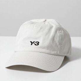 Y-3 ワイスリー ベースボールキャップ DAD CAP IN2390 レディース コットン ロゴ刺繍 帽子 TALC