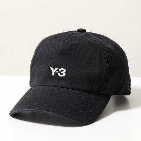 Y-3 ワイスリー ベースボールキャップ DAD CAP ダッド キャップ IN2391 メンズ ロゴ刺繍 コットン 帽子 BLACK