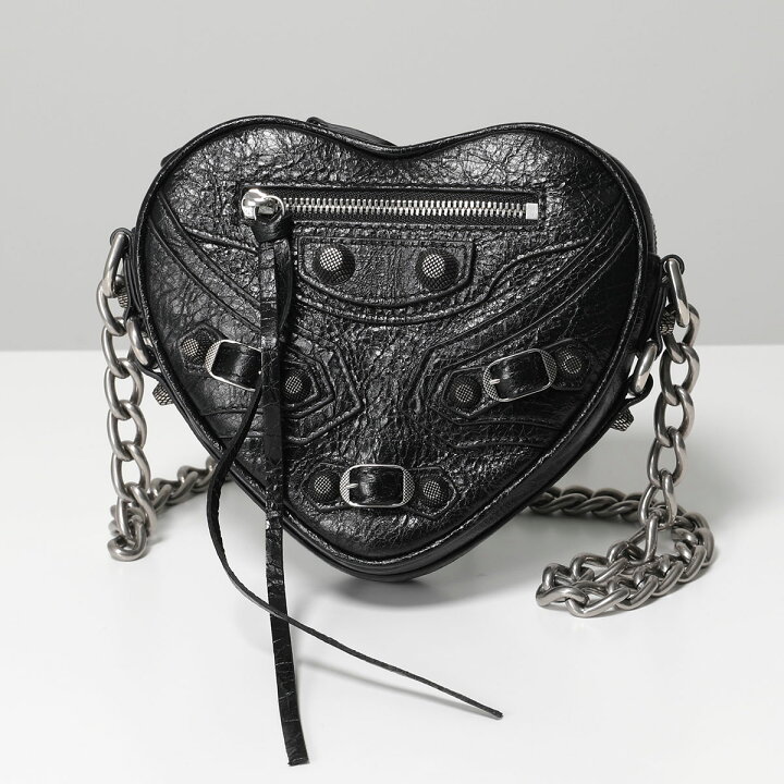 楽天市場】BALENCIAGA バレンシアガ ショルダーバッグ CAG. HEART MINI 