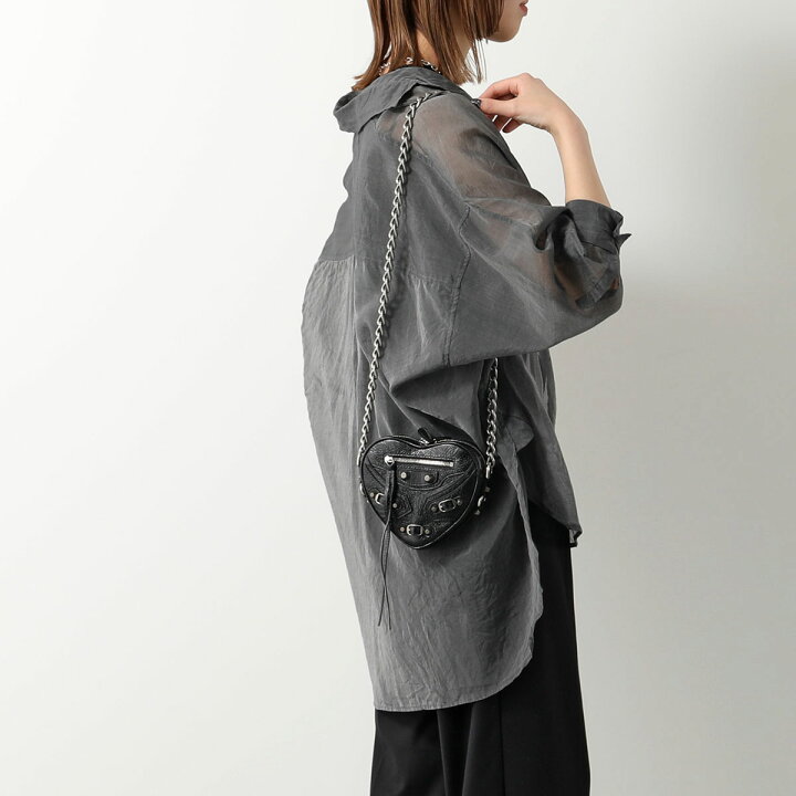 楽天市場】BALENCIAGA バレンシアガ ショルダーバッグ CAG. HEART MINI  