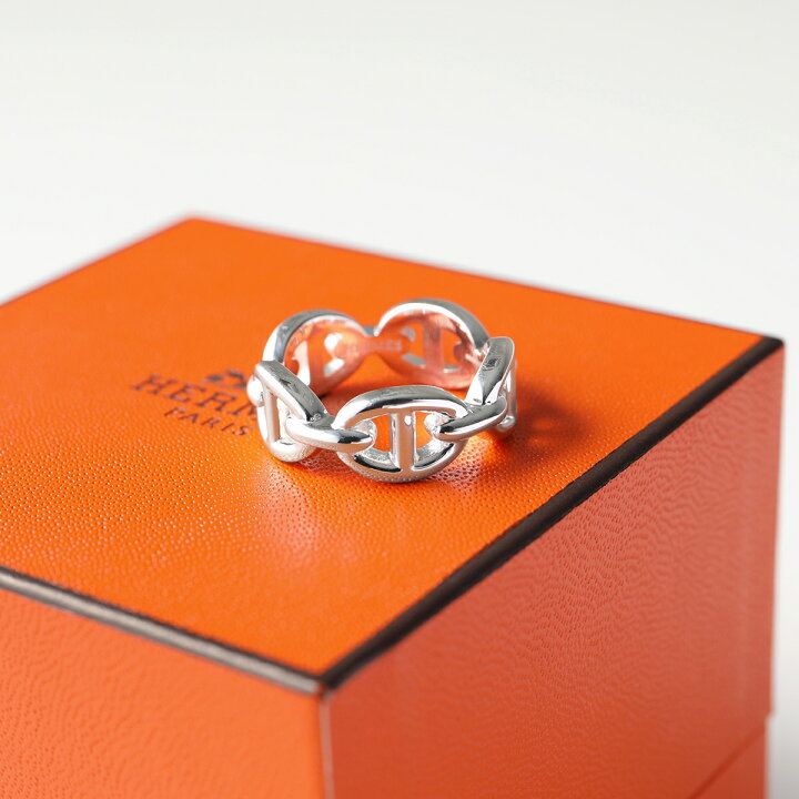 楽天市場】HERMES エルメス リング アンシェネ PM Enchainee Ring 