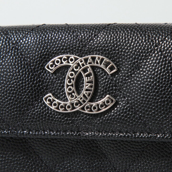 楽天市場】CHANEL シャネル 三つ折り財布 AP3827 B15620 MATELASSE 