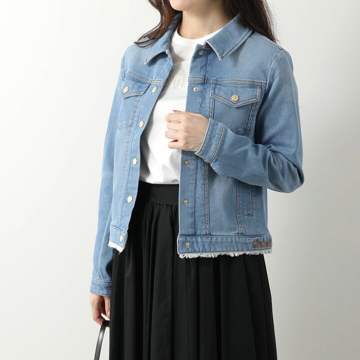 楽天市場】Chloe Kids クロエ キッズ デニムジャケット C20117 