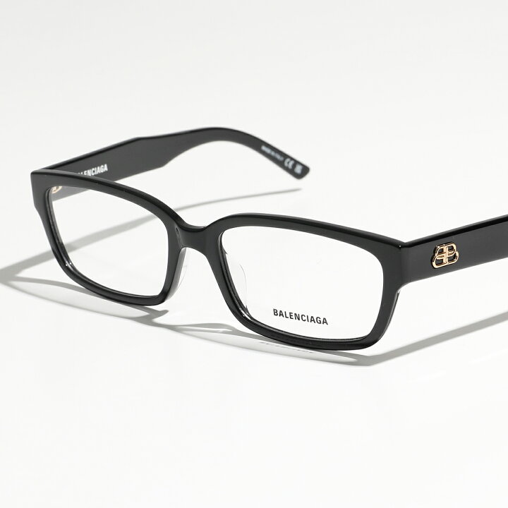 楽天市場】BALENCIAGA バレンシアガ メガネ BB0065O メンズ スクエア型 