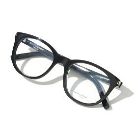 SAINT LAURENT サンローラン メガネ SL 471 レディース ウェリントン型 伊達メガネ 眼鏡 めがね 黒縁メガネ ロゴ アイウェア 001【po_jyuuu】