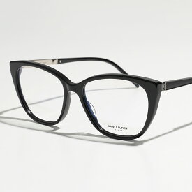 SAINT LAURENT サンローラン メガネ SL M72 レディース ウェリントン型 伊達メガネ 眼鏡 めがね 黒縁メガネ カサンドラロゴ アイウェア 001【po_jyuuu】