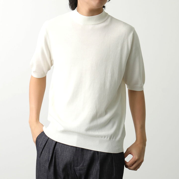 楽天市場】ZANONE ザノーネ ニット 812136 ZY318 メンズ 半袖 モック 