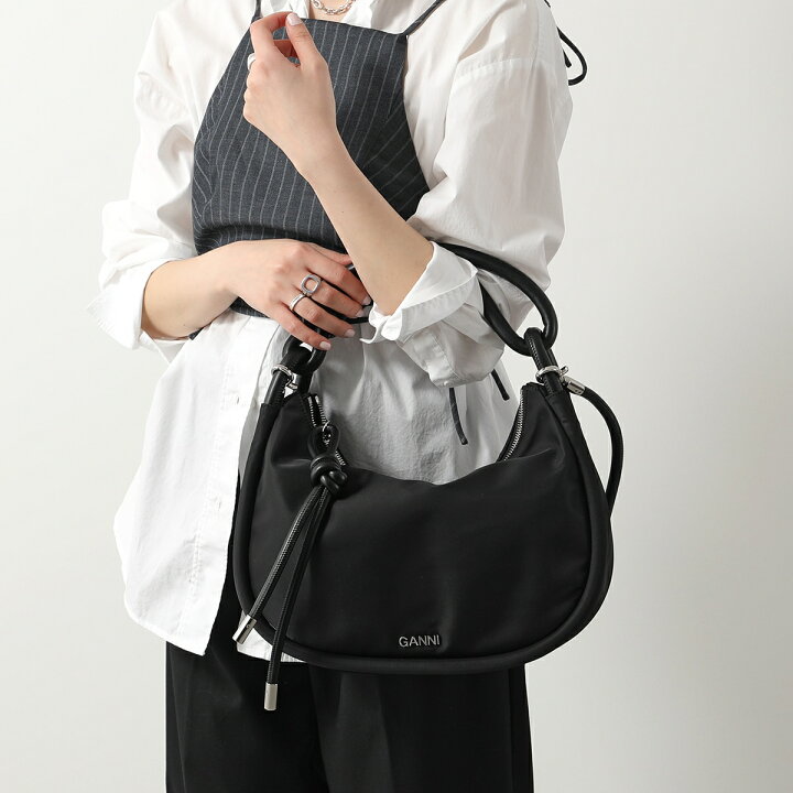 楽天市場】GANNI ガニー ハンドバッグ Knot Baguette A4479 5719 