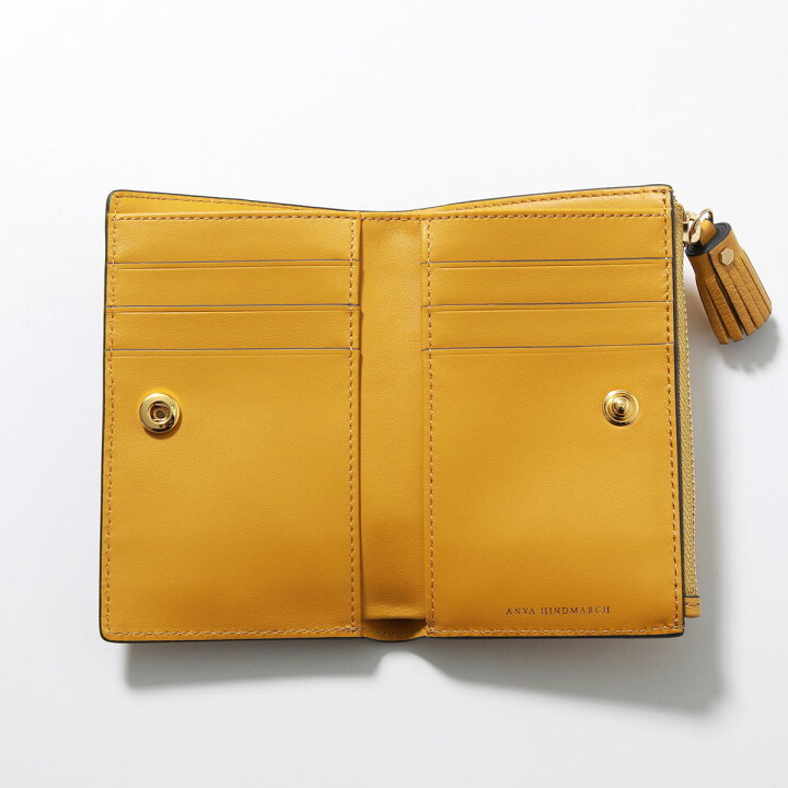 楽天市場】ANYA HINDMARCH アニヤハインドマーチ 二つ折り財布 Anya 