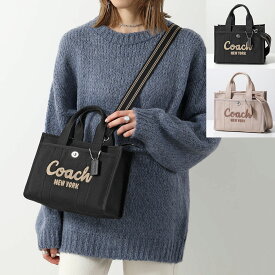 COACH コーチ ショルダーバッグ CARGO TOTE 26 カーゴ トート CP164 レディース ハンドバッグ ミニトート ロゴ刺繍 鞄 カラー2色