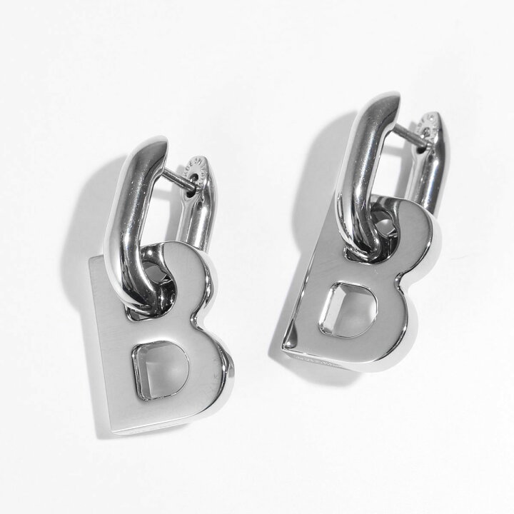 楽天市場】BALENCIAGA バレンシアガ ピアス B CHAIN XS EARRINGS  