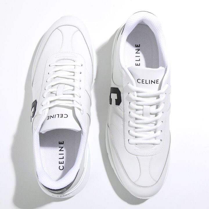 楽天市場】CELINE セリーヌ スニーカー RUNNER CR-02 LOW LACE-UP 
