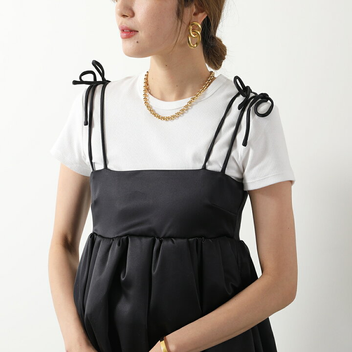 楽天市場】GANNI ガニー ワンピース Double Satin String Long Dress  