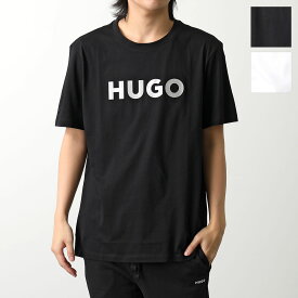 HUGO BOSS ヒューゴボス 半袖 Tシャツ 50506996 メンズ コットン ロゴ クルーネック カラー2色