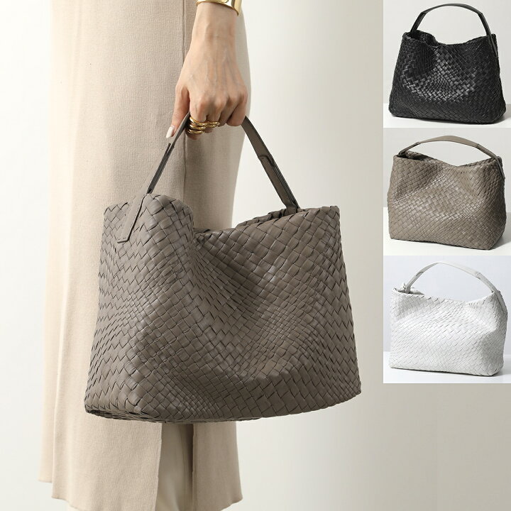 ファロルニ トート バッグ メッシュ レザー イタリア製 ブラウン 触ろ  