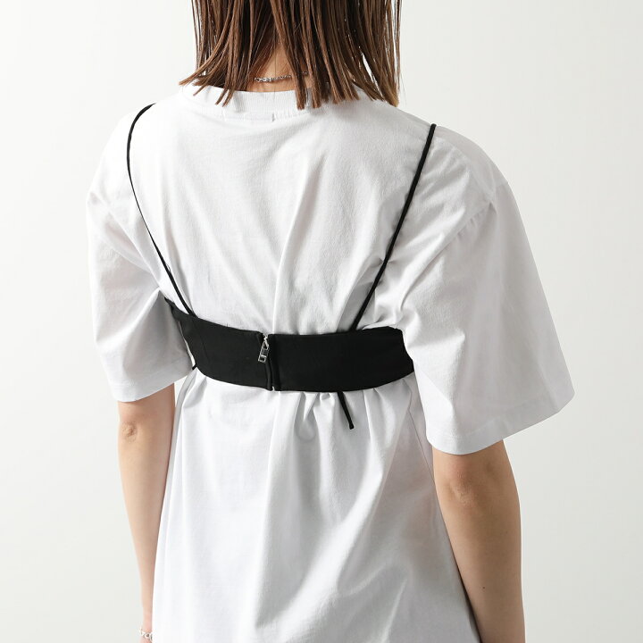 楽天市場】GANNI ガニー ビスチェ Drapey Melange Sleeveless Top 