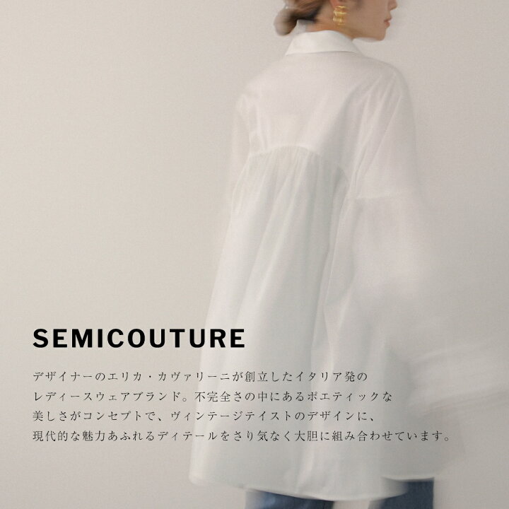 楽天市場】Semicouture セミクチュール 半袖 Tシャツ Y4SJ02 