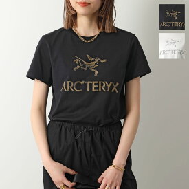 ARCTERYX アークテリクス Tシャツ Arc'Word Cotton T-Shirt SS X000008135 レディース コットン 半袖 クルーネック ロゴ カラー2色