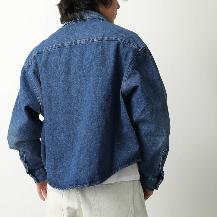 楽天市場】ami paris アミパリス デニム シャツ HSH136.DE0025 メンズ 