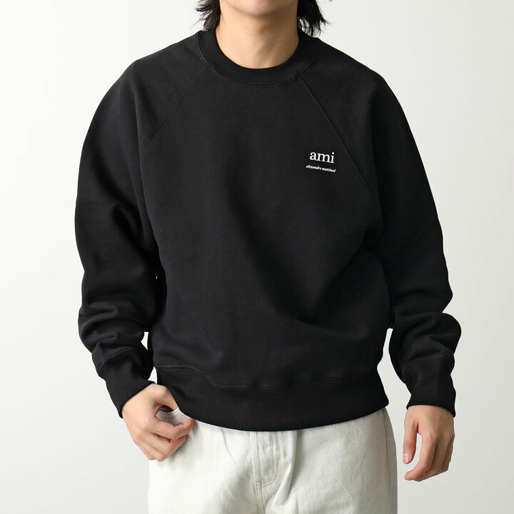 楽天市場】ami paris アミパリス スウェット USW024.747 メンズ クルー  