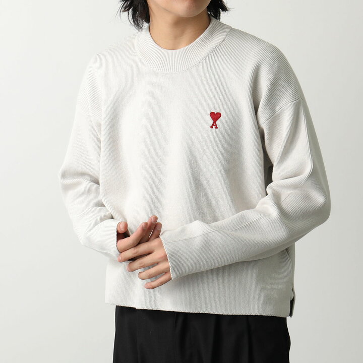 楽天市場】ami paris アミパリス ニット UKS046.KN0042 メンズ  