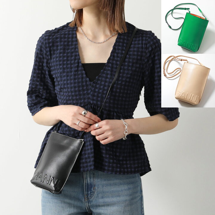 楽天市場】GANNI ガニー クロスボディバッグ Banner Small Crossbody  