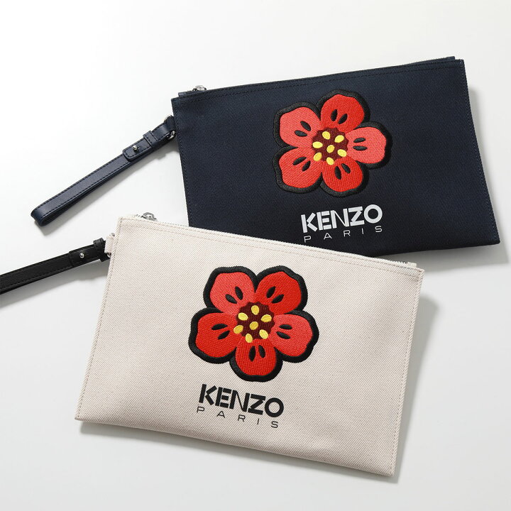 楽天市場】KENZO ケンゾー クラッチバッグ BOKE FLOWER ラージ パース 