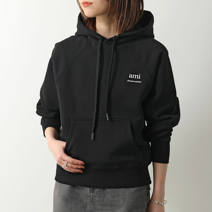 楽天市場】ami paris アミパリス パーカー USW224.747 レディース プル  